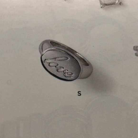 "Love" ring and bracelet - Picture 6 of 7